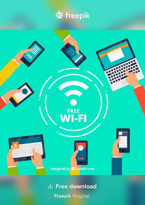 Wifi background with variety of devices ... | Premium Vector #Freepik #vector #background #design #technology #phone Wifi Background, Vector Background Design, Wifi Icon, Mobile App Templates, Wifi Sign, High Speed Internet, App Template, Wireless Internet, Design Technology