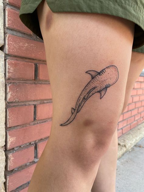 Cutie whale shark Shark Tattoo Ideas, Whale Shark Tattoo, Hai Tattoo, Black Line Tattoo, Whale Tattoos, Shark Tattoo, Ocean Tattoos, Shark Tattoos, Stomach Tattoos