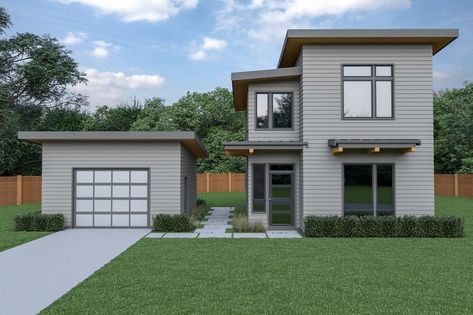 You'll find modern farmhouse plans, modern house designs, and more with our collection of 1,000 sq. ft. house plans. House Plans With Garage, 1000 Sq Ft House, Garage Plans Detached, 1000 Sq Ft, Basement Floor Plans, Small Modern Home, Modern Style House Plans, Contemporary Style Homes, Modern House Plan