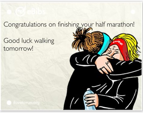 Half marathon funny, congratulations good luck walking tomorrow Tinkerbell 1, Run Half Marathon, Fitness Humor Quotes, Marathon Ideas, Marathon Quotes, Fit Quotes, Disney Half Marathon, Running Posters, Exercise Dance