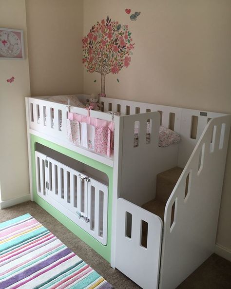 Baby Bunk Beds, Bunk Bed Crib, Ikea Bunk Bed, Toddler Bunk Beds, Bunk Bed Plans, Kura Bed, Cool Bunk Beds, Toddler Crib, Junior Bed