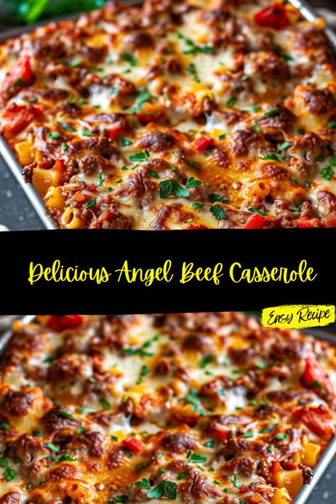 Quick Casserole Recipes, Cheesy Casserole, Beef Casserole Recipes, Ground Beef Casserole, Comfort Dishes, Beef Casserole, Creamy Soup, Easy Casserole, Easy Dishes