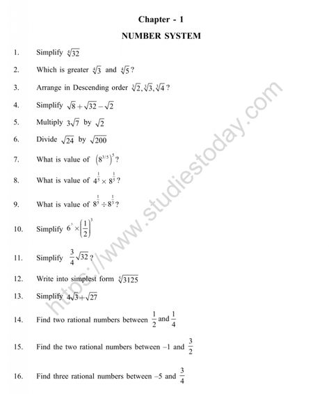 CBSE Class 9 Mental Maths Number System Worksheet Number System Class 9, Number System Math Chart, Number System Math, Number System Worksheets, 9th Grade Math, Maths Tricks, Maths Worksheet, Mental Maths, Mental Maths Worksheets