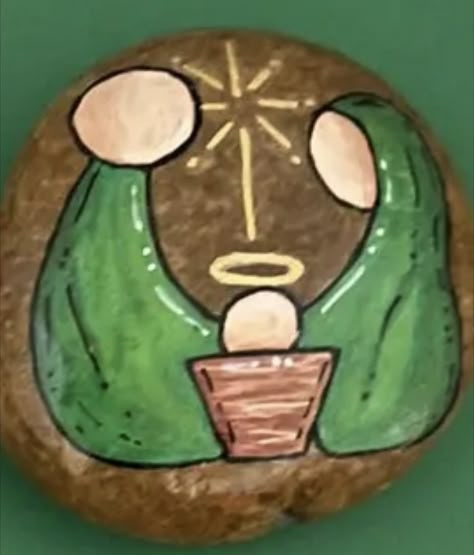 Christmas Rock Painting Ideas Easy, Christmas Rock Painting Ideas, River Rock Art, Božićni Ukrasi, Christmas Rock Painting, Summer Rocks, Christmas Painted Rocks, Toddler Projects, Stone Paintings