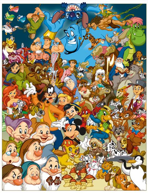 Disney characters/Gallery - Disney Wiki Jambalaya Soup, Disney Mignon, Group Images, Disney Character Art, Disney Wiki, Images Disney, Pixar Characters, Disney Collage, Disney Wall