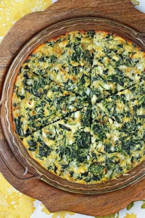 Healthy Spinach Feta Quiche, Easy Crustless Spinach Quiche, Low Calorie Crustless Quiche, Ww Crustless Quiche, Spinach And Feta Quiche Crustless, Crustless Spinach Feta Quiche, Ww Quiche Recipes, Weight Watchers Quiche Recipes, Ww Quiche