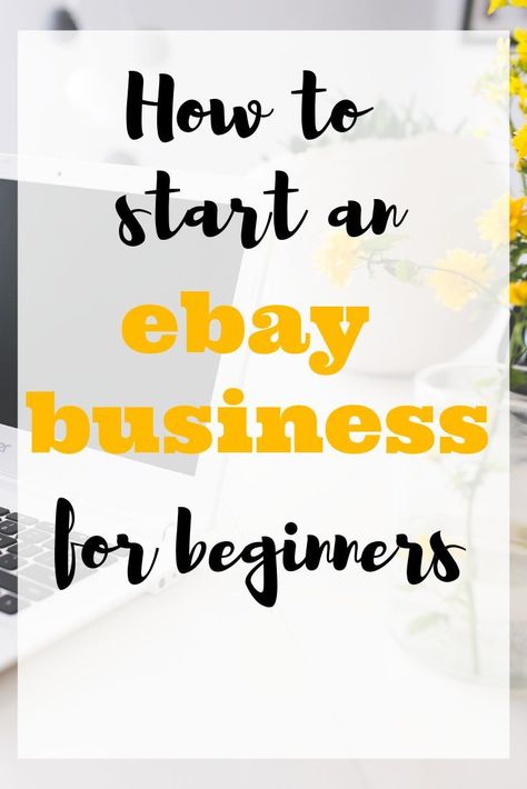 If you want to start an ebay business, here is the post to tell you how to do it. Find out all the details here! Ebay Office, Business For Beginners, Ebay Selling Tips, Reselling Business, Ebay Hacks, Start A Business From Home, Making Money From Home, Ebay Business, Drop Shipping Business