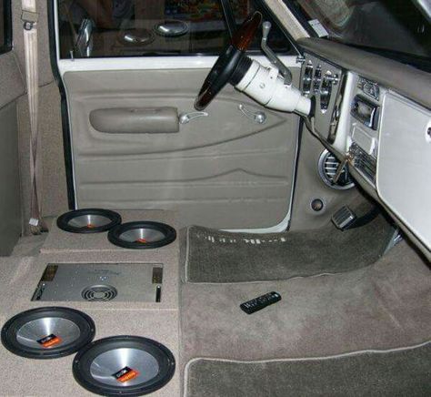 chevy truck interior with music installed... I would have placed the front… 68 C10 Chevy Truck, S10 Interior Ideas, Classic Truck Interior Ideas, C10 Chevy Truck 67-72 Interior, C10 Interior 67-72, Custom Truck Interior Ideas, Classic Truck Interior, C10 Chevy Truck 67-72, C10 Chevy Truck Interior