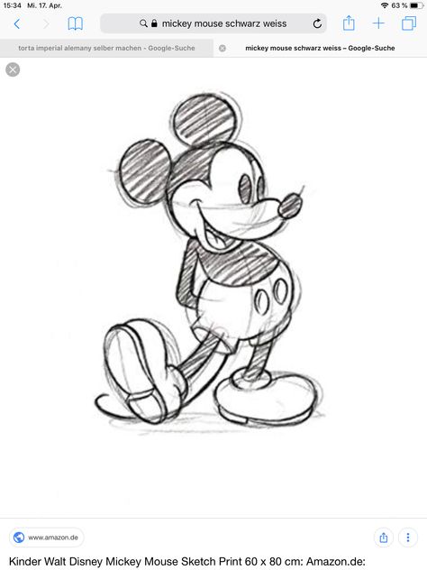 Mickey Mouse Sketch, Disney Poster, Mouse Sketch, Cuadros Diy, Disney Frames, Mouse Tattoos, Disney Drawings Sketches, Mouse Drawing, Princess Drawings