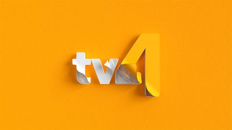 Tv4 ID - Channel Branding on Behance Tv Branding, Tv Logo Design Ideas, Broadcast Graphics, Crt Tv Graphic Design, Tv Broadcasting, Tv Channel Branding, Tv Channel Logo, Broadcasting Intro Video, Channel Logo