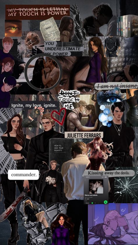 Emmaline Sommers Shatter Me, Shatter Me Collage Wallpaper, Sonya And Sara Shatter Me Fanart, Sonya And Sara Shatter Me, Shatter Me Background, Restore Me Tahereh Mafi, Ignite Me Aesthetic, Shatter Me Wallpaper, Shatter Me Aesthetic