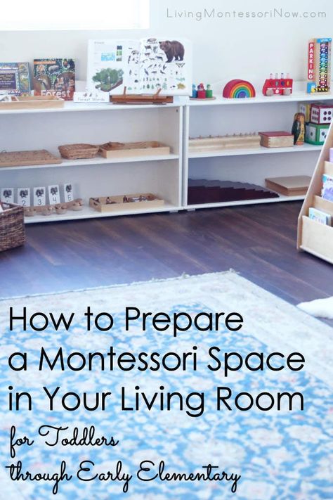 Tips for preparing in your living room that can be adapted for toddlers through early elementary; includes ideas for keeping toddlers safe from choking - Living Montessori Now #Montessori #Montessoriathome #toddlers #toddlersafety #Montessorihomesetup Montessori Tv Stand, Montessori Playroom In Living Room, Montessori In Living Room, Visitors Room Ideas, Montessori Corner Living Room, Living Room Montessori Corner, Small Space Montessori Living Room, Montessori For Small Spaces, Montessori Living Room Ideas