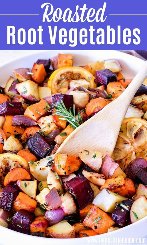 Baked Root Vegetables, Sweet Potatoes And Onions, Oven Roasted Root Vegetables, Christmas Vegetarian, Roasted Beets And Carrots, Root Vegetables Recipes, Roasted Veggies In Oven, Colorful Carrots, Roasted Root Veggies