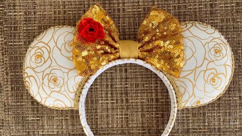 Diy Disney Ears, Disney Ears Headband, Disneyland Ears, Diy Mickey Ears, Disney Mouse Ears, Fairy Ears, Disney Headbands, Disney Mickey Ears, Disney Mouse