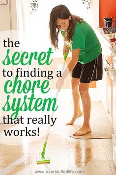 I've tried 30 different chore systems, and they all eventually fail. So does a chore system exist that actually works? I finally figured out the secret! #overstuffedlife Chore System, Keep Your House Clean, Chores For Kids, Positive Parenting, Cleaning Solutions, Spring Cleaning, Parenting Advice, Cleaning Tips, Cleaning Household