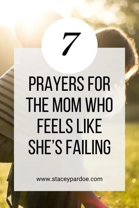 7 Prayers to Be a Good Mother (Prayers for Hard Days) - Stacey Pardoe Prayers For Motherhood, Bible Education, Today Prayer, Mom Devotional, Bible Study For Beginners, Pray Scripture, Study Templates, Ways To Study, Prayer For Mothers