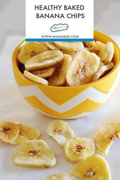 Banana Chips In Oven, Banana Snack Ideas, Baked Banana Chips, Homemade Banana Chips, Banana Chips Recipe, Fruity Snacks, Paleo Snack, Oven Recipe, Nutella Brownies