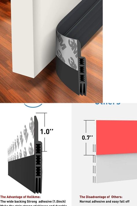 Holikme Door Draft Stopper Under Door Draft Blocker Insulator Door Sweep Weather Stripping Nois Holikme Door Draft Stopper Under Door Draft Blocker Insulator Door Sweep Weather Stripping Nois Door Draft Blocker, Draft Blocker, Door Draft Stopper, Homemade Tartar Sauce, Door Draught Stopper, Door Sweep, Door Draft, Draft Stopper, Door Molding