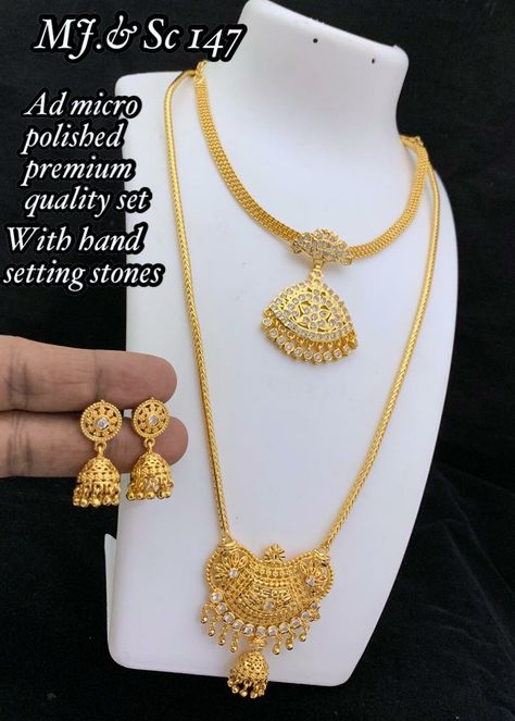 Long Chain Dollars Gold, Chain Dollars Gold, South Jewellery, Gold Necklace Design, Indian Gold Necklace Designs, Wedding Jewelry Sets Bridal Jewellery, Gold Jewellry, Gold Necklace Indian, Modern Gold Jewelry