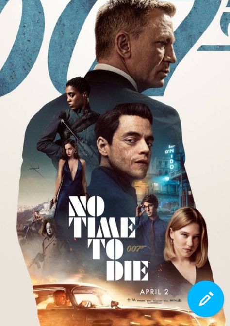 James Bond Daniel Craig, James Bond Movie Posters, Cia Agent, Action Movie Poster, New Movie Posters, Ben Whishaw, Film Netflix, No Time To Die, Christoph Waltz