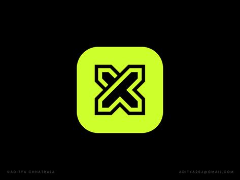 XT logo design - sports game app icon by Aditya Chhatrala Game App Icon, Logo Gaming, Sports Logo Design, Sports App, Gaming Logo, Sports Game, Branding Logo Design, App Logo, Game Logo