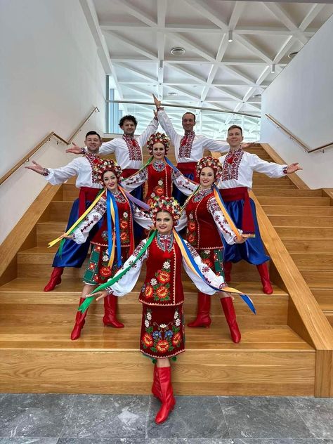 Folk Dance Aesthetic, Ukrainian Dance Aesthetic, Russian Dance Traditional, Serbian Folklore Dance, Ukrainian Cultural Clothing, Sports Aesthetic, Traditional Outfits, Ukraine