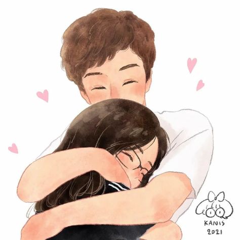 Hug Cartoon, Hugging Drawing, Couple Comics, Cute Hug, Baby Hug, Cute Couple Comics, Couples Comics, Hugging Couple, What To Say