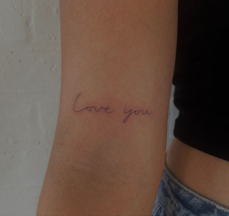 Love You Mean It Tattoo, Love You Tattoo Handwriting, Love You Always Tattoo, I Love You Tattoos, I Love You Tattoo Handwriting, Love More Tattoo, Love Love Tattoo, Love You Tattoo, I Love You Tattoo