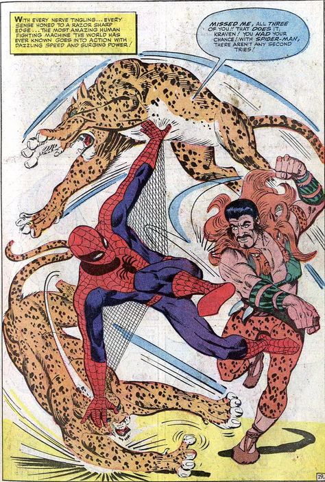 Kraven the Hunter screenshots, images and pictures - Comic Vine Steve Ditko Art, Marvel Comic Covers, Heroic Age, Avengers Hulk, Superman And Spiderman, Kraven The Hunter, Henry Cavill Superman, Web Slinger, Vintage Marvel