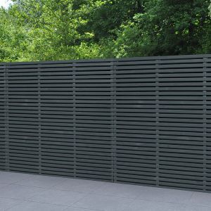 Slatted Fence Panels | Slatted Fencing | Buy Fencing Direct Cheap Fence Panels, Contemporary Fence Panels, Grey Fence, Cheap Garden Fencing, Slatted Fence, Slatted Fence Panels, Grey Fences, Decorative Fence Panels, Black Fence