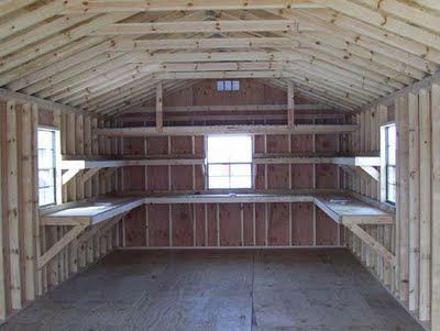 Outside Storage Shed, Shed Shelving, Diy Storage Shed Plans, Storage Shed Organization, Diy Storage Shed, Wood Shed Plans, Shed Construction, Shed Organization, Outside Storage