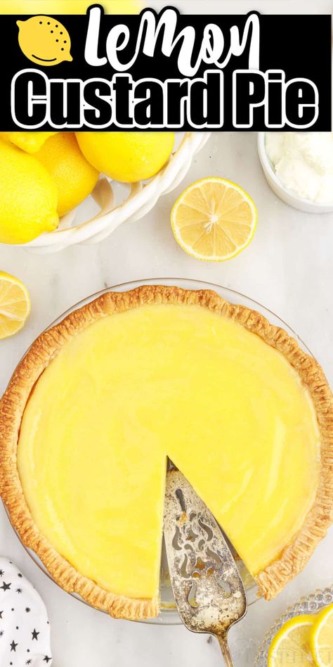 Sour Cream Lemon Pie, Lemon Custard Pie, Lemon Sour Cream Pie, Candied Lemon Peel, Creamy Pie, Lime Desserts, Lemon Pie Filling, Lemon Custard, Curd Recipe