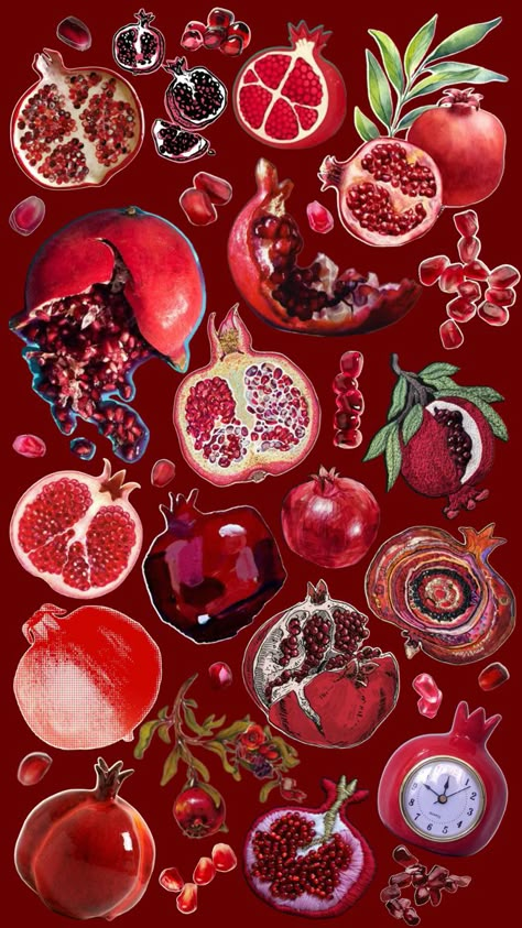 Pomegranate Poster, Art Alevel, Witchy Wallpaper, Iphone Wallpaper Pattern, Art Folder, Small Sculptures, Cute Patterns Wallpaper, Iphone Background Wallpaper, Background Pictures