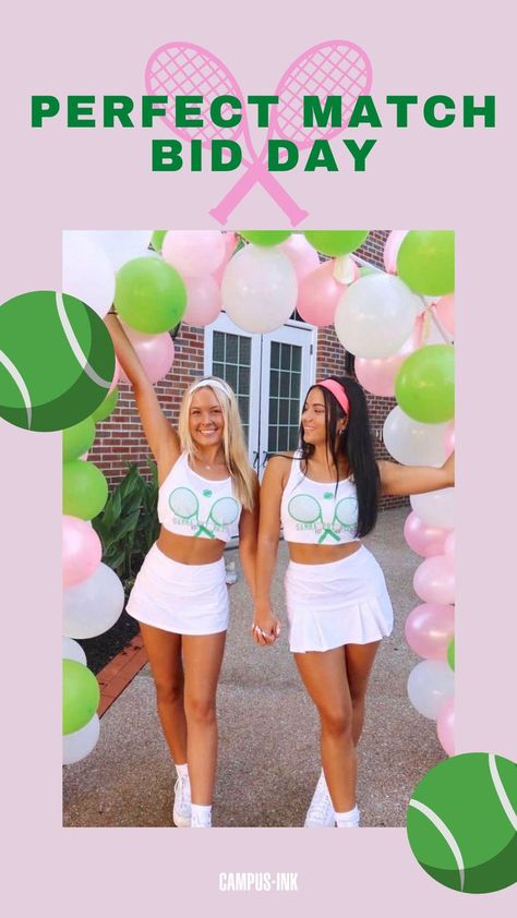 Perfect Match Bid Day, Delta Gamma Designs, Spirit Day Ideas, Sorority Themes, Recruitment Themes, Bid Day Shirts, Big Little Shirts, Big Lil, College Sorority