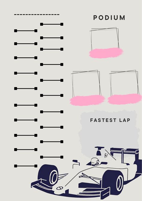 F1 Grand Prix results template Grand Prix