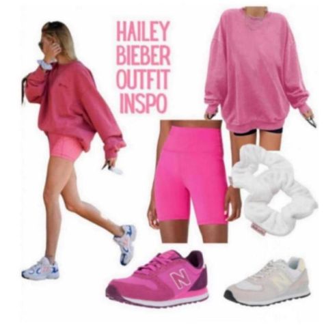 https://ltk.app.link/Ch3YPYf6Bob Hot Pink Biker Shorts Outfit, Bright Biker Shorts Outfit, Pink Biker Shorts Outfit, Shorts And Sweatshirt Outfit, Bike Shorts Outfit, Hailey Bieber Outfits, Pink Bike, Biker Shorts Outfit, Sweatshirt Outfit