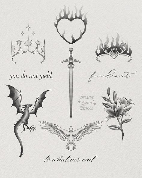 THRONE OF GLASS TATTOOS ✨💃🏼 I started in April and I finished at the end of May, what a roller coaster. At one point my husband made a comment about my book really making me sob… he was in a completely different room 🤧 Just like the ACOTAR flash (which I included in this post in case you forgot about them) these are repeatable! 150 for b&g, 200 for color ✨ Tattoos About Worth, Throne Of Glass And Acotar Tattoo, Throne Of Glass Dragon Tattoo, Acator Series Book Tattoo, Throne Of Glass Series Tattoo, Throne Of Glass The Thirteen Tattoo, Sjm Inspired Tattoos, Thrones Of Glass Tattoo, Throne Of Glass Tattoo Quotes