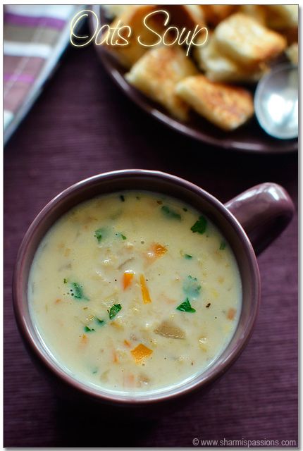 Oats Soup, Oats Recipes Indian, Oatmeal Soup, Veg Soup Recipes, Creamy Oats, Soup With Vegetables, Bowl Of Oatmeal, Oat Recipes Healthy, Vegetable Soup Healthy