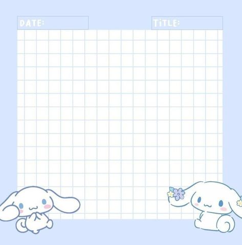 Sanrio Notepad Template, Sanrio Memo Pad Template, Cinnamoroll Notes Template, Cinamoroll Memo Pad, Cinnamoroll Memo Pad Printable, Cinamoroll Notepad, Sanrio Notepad Printable, Anime Sticky Notes Printable, Cinnamoroll Memo Pad