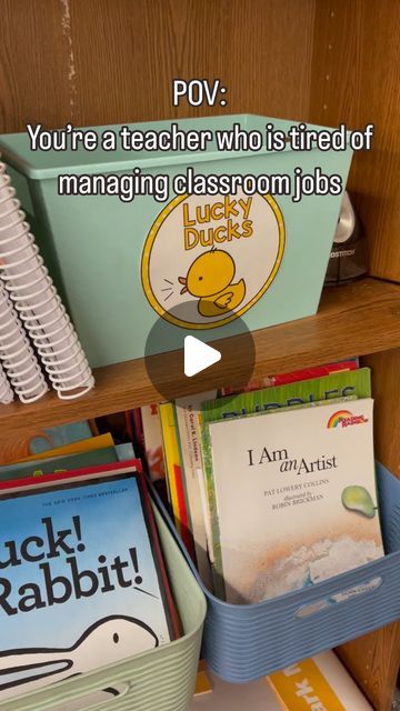 Mix of K to Six • Courtney on Instagram: "🐥Lucky Ducks have replaced all my classroom jobs and it’s one of the best changes I made in my classroom!   🐥Instead of managing and rotating classroom jobs every week, I made the switch to Lucky Ducks last year.   🐥Every Monday I pick two students to be the Lucky Ducks for the week. Those two students do all the necessary jobs for the week. They are the line leaders, paper passers, messengers, everything!   🐥The students look forward to being a Lucky Duck and I don’t have to worry about switching about classroom jobs. Win-win!   #classroommanagement #iteachfirst #iteachtoo #teachersofinstagram #teachersofig #trendingreels #trendingaudio #teachertribe" Lucky Ducks Classroom Management, Lucky Ducks Classroom, Lucky Ducks, Substitute Teaching, Lucky Duck, Third Grade Classroom, Student Jobs, Classroom Jobs, I Pick