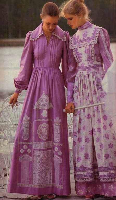 Western and Prairie - Album on Imgur Granny Dress, Fashion 60s, Prairie Dresses, Vintage Prairie Dress, Fashion 1970s, 60s And 70s Fashion, Mode Hippie, 70s Inspired Fashion, 70s Outfits