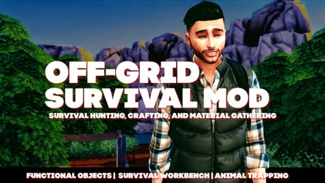 Sims Challenge, Off Grid Survival, Challenges To Do, Sims 4 Gameplay, Sims 4 Game, Sims 4 Cc Finds, The Sims4, Fun Challenges, Sims Mods