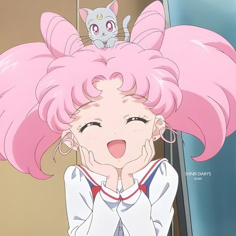 Chibiusa Icon, Chibiusa Tsukino, Powerpuff Girls Characters, Moon Icon, Sailor Chibi Moon, Chibi Moon, Usagi Tsukino, Sailor Jupiter, Chibi Characters