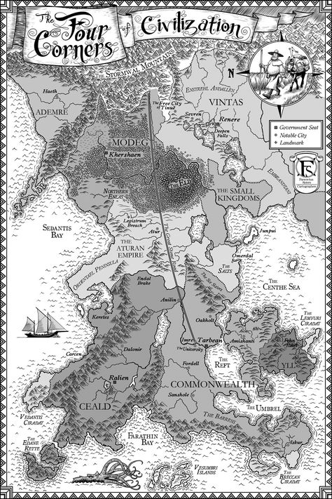 Goodreads Blog Post: Exclusive: A Sneak Peek at the 10th Anniversary Edition of The Name of the Wind The Name Of The Wind, Wind Map, The Kingkiller Chronicles, Patrick Rothfuss, Imaginary Maps, Fantasy World Map, Fantasy City, Fantasy Map, Fantasy Novels