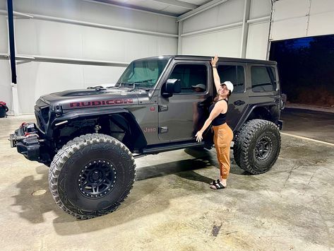 5” lift, 40” tires and a lot of fun! #jeeplife #rubicon #jeep #wrangler 2019 Jeep Wrangler, Wrangler Rubicon, Jeep Wrangler Rubicon, Jeep Girl, Jeep Life, Jeep Wrangler, Tires, Jeep, Cars