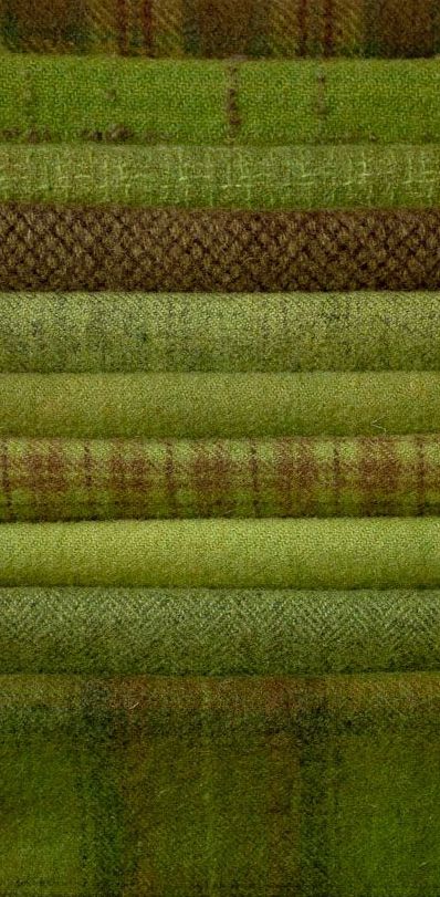 green & brown Mossy Green, Green Tweed, Fabulous Fabrics, Green Aesthetic, Colour Schemes, Moss Green, Go Green, Green And Brown, Shades Of Green