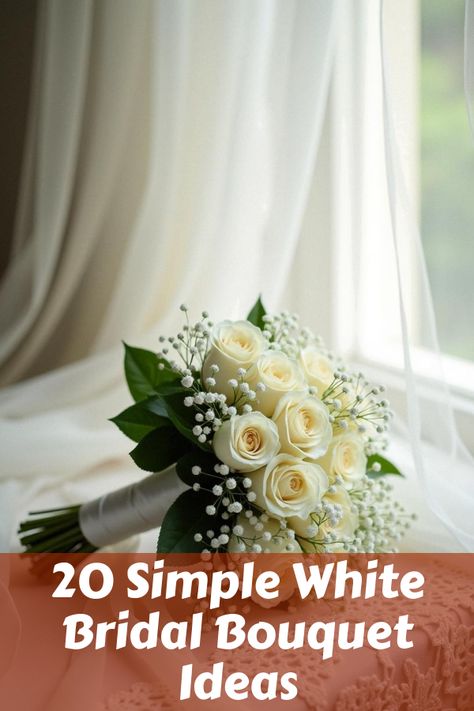 Did you know that a simple white bridal bouquet can steal the show? Discover Instagrammable floral designs that perfectly complement your wedding dress. Dive into classic arrangements, from lush white roses to delicate lilies, guaranteed to add elegance without overshadowing your beauty. These chic bouquets are a must-see for any bride aiming for that timeless look. Click to explore stunning options that are anything but basic!