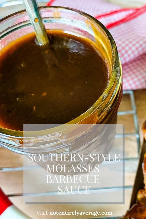 Southern Style Ribs, Molasses Bbq Sauce Recipe, Barbque Sauce, Honey Barbeque Sauce, Sauce Ideas, Bbq Sauce Homemade Easy, Honey Barbecue Sauce, Barbeque Sauce Recipe, Molasses Recipes