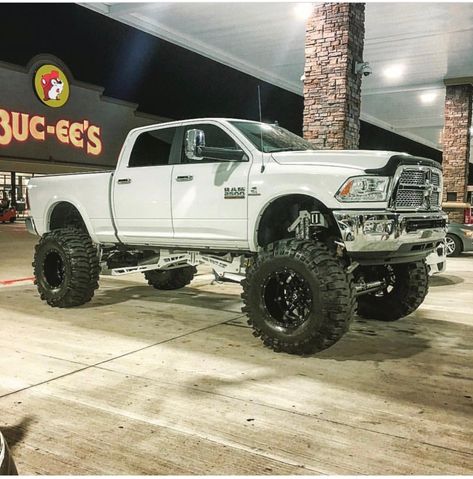 White Truck, Cummins, Tires, Dodge, Ram, Trucks, White