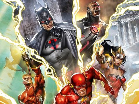 #Comics Justice League: The Flashpoint Paradox #Aquaman #Batman #Flash Wonder Woman #720P #wallpaper #hdwallpaper #desktop Flashpoint Paradox, Thor Asgard, Flash Point Paradox, Art Dc Comics, Flash Vs, Justin Chambers, Dana Delany, Kevin Mckidd, Flash Comics